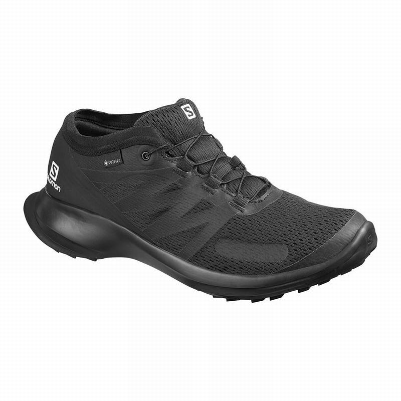 Salomon SENSE FLOW GTX Zapatillas Trail Running Hombre - Negras - Colombia (96082-YSTB)